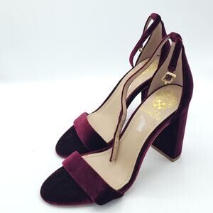 Vince Camuto Malissa velvet heels women's size 7.5